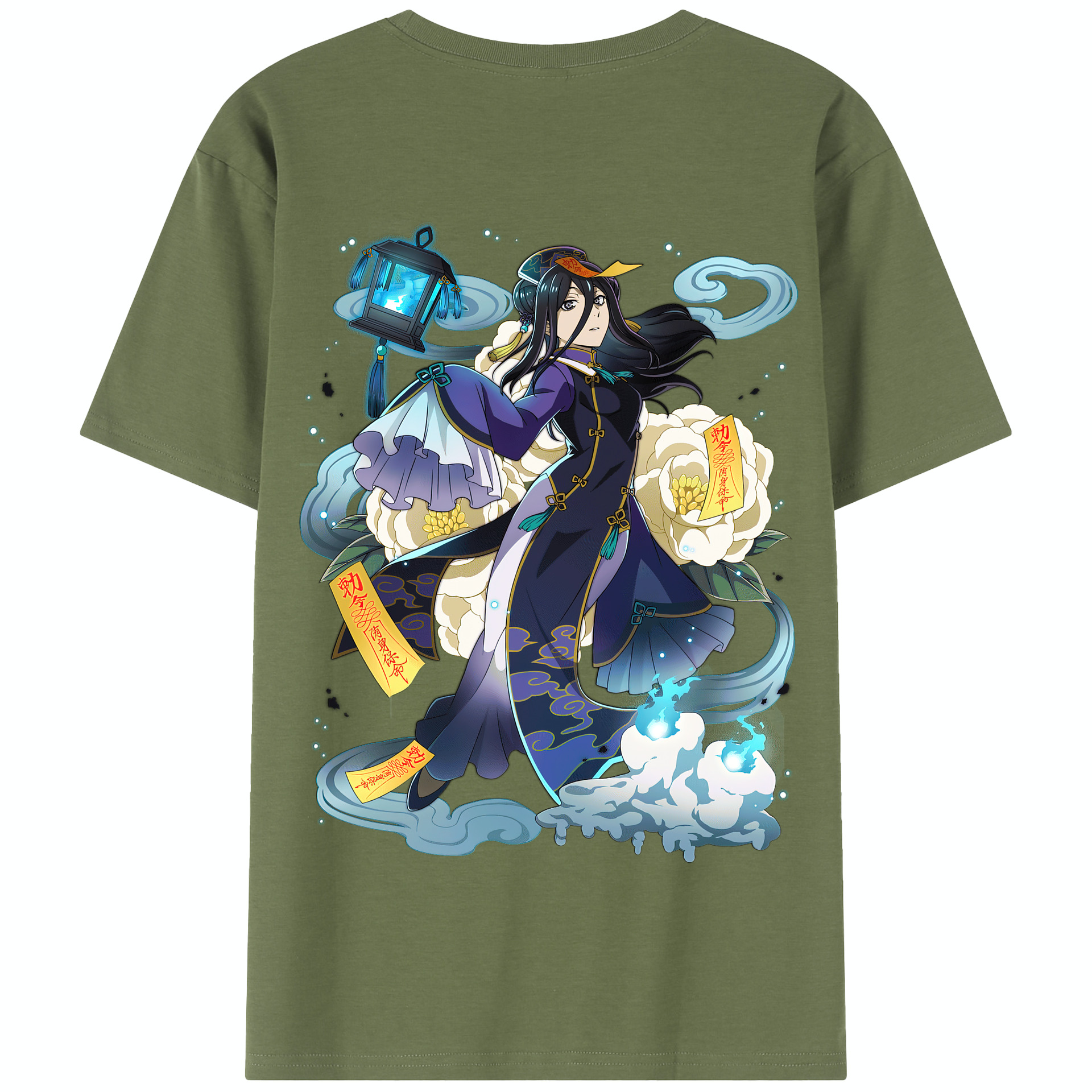 （画像用） 文豪ストレイドッグス Bungo Stray Dogs 綿100％半袖Tシャツ（背面プリント）